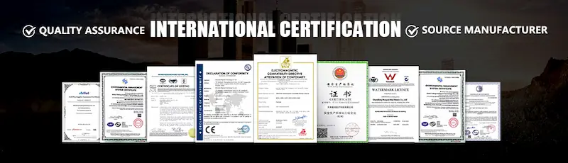 CE ISO Certificates